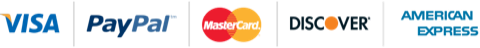 Accepted credit cards